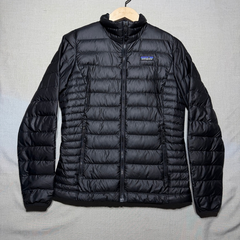 Patagonia Jacket Women XS Black Solid Down Sweater 84683 Puffer Gorpcore Outdoor